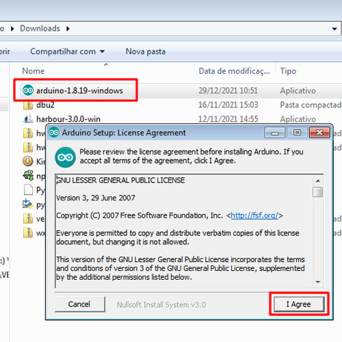 instalacao do arduino