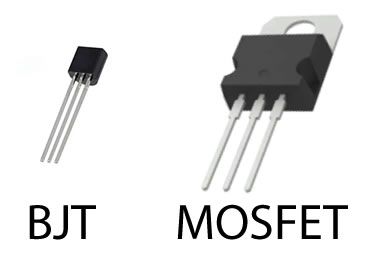 transistor bipolar e mosfet